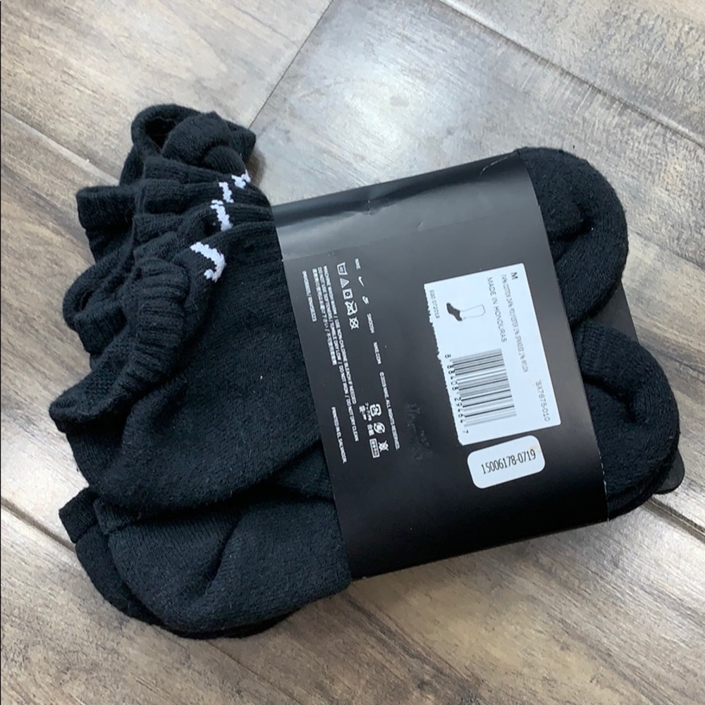 NIKE EVERYDAY COTTON CUSHIONED NO SHOW  SOCKS - Picture 9 of 16